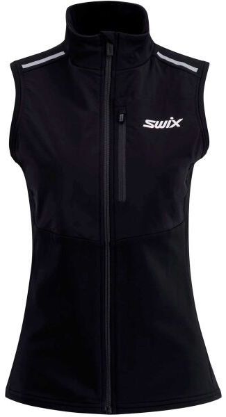 Swix FOCUS WARM Bežecká vesta, čierna, veľkosť