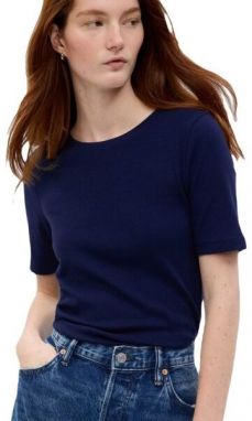 GAP MOD CREW Dámske tričko, tmavo modrá, veľkosť
