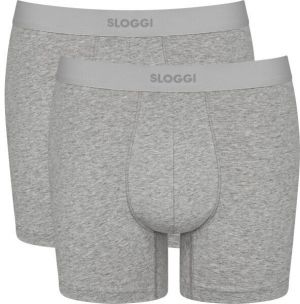 SLOGGI MEN EVER EASE SHORT 2P Pánska spodná bielizeň, sivá, veľkosť