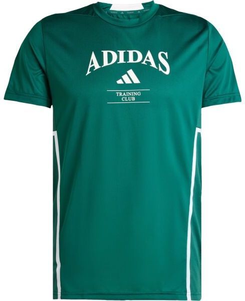 adidas DESIGNED FOR TRAINING TEE Pánske tréningové tričko, zelená, veľkosť