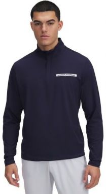 Under Armour T2G 1/4 ZIP Pánska mikina, tmavo modrá, veľkosť