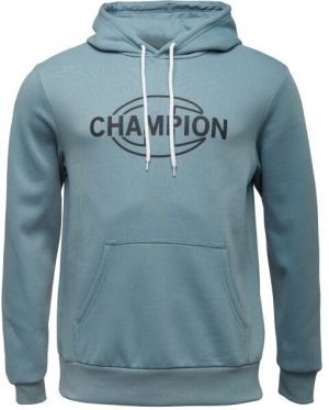 Champion HOODED Pánska mikina, svetlomodrá, veľkosť