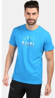 KILPI DISCOVER Pánske bavlnené tričko, svetlomodrá, veľkosť XXXL