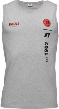 Russell Athletic BASKET Pánske tričko, sivá, veľkosť