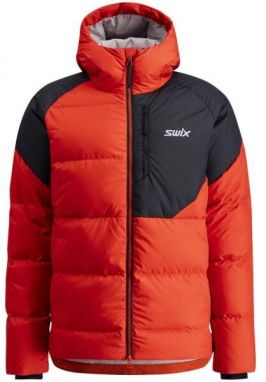 Swix FOCUS DOWN Pánska páperová bunda, červená, veľkosť
