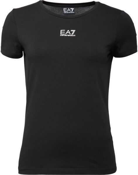 EA7 T-SHIRT Dámske tričko, čierna, veľkosť