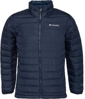 Columbia POWDER LITE JACKET Pánska zimná bunda, tmavo modrá, veľkosť