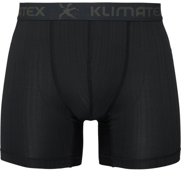Klimatex RUNE MID SILKTOUCH Pánske funkčné boxerky, černá, veľkosť