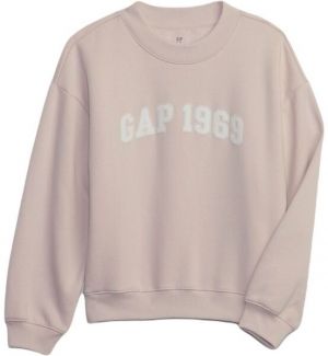 GAP FASHION LOGO Detská  mikina, ružová, veľkosť
