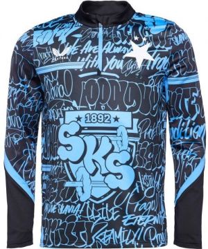 CASTORE SLAVIA PRAGUE PRE MATCH MIDLAYER TOP Pánsky top, svetlomodrá, veľkosť XXL