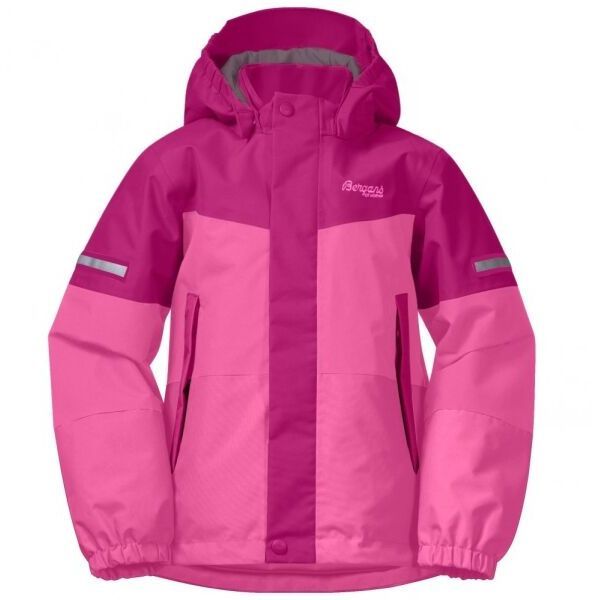 Bergans LILLETIND INSULATED KIDS JACKET Zimná bunda, ružová, veľkosť
