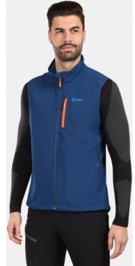 KILPI NOIL Pánska softshellová vesta, tmavo modrá, veľkosť