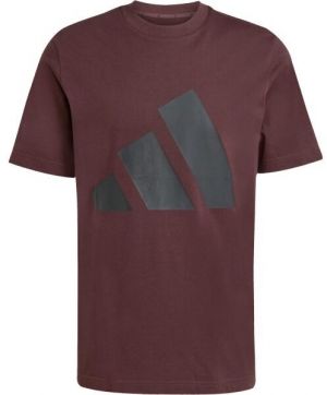adidas M BL SJ TEE Pánske tričko, vínová, veľkosť XXL