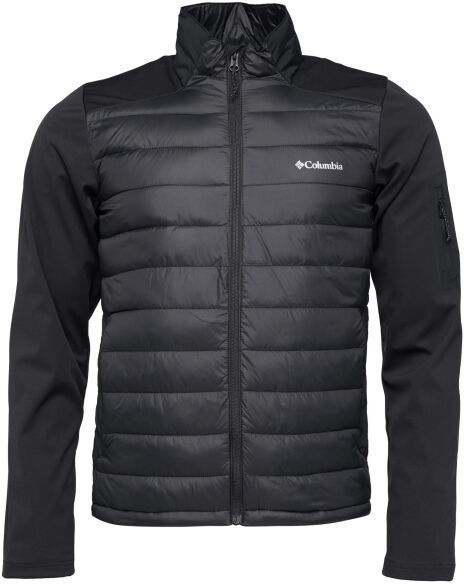 Columbia TECH HYBRID SOFTSHELL Softshellová bunda, čierna, veľkosť