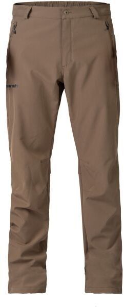 Hannah GARDY Pánske membránové softshellové nohavice, hnedá, veľkosť