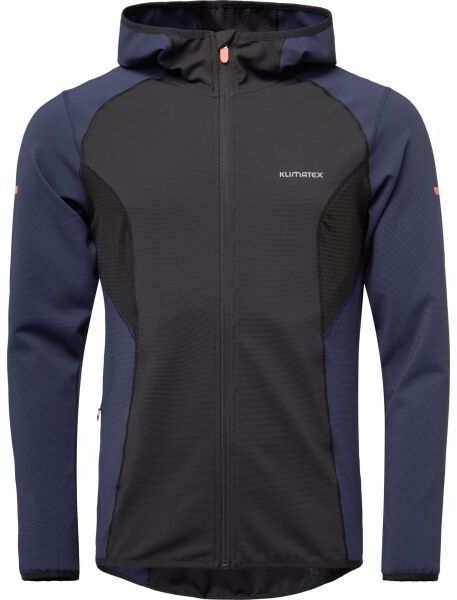 Klimatex ALARIC1 Pánska funkčná mikina s kapucňou, čierna, veľkosť