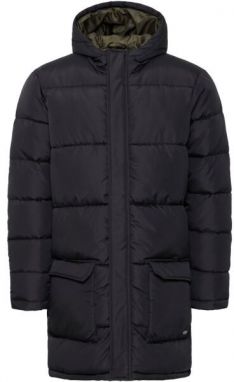 BLEND BHELWIN PARKA Pánsky prešívaný kabát, čierna, veľkosť
