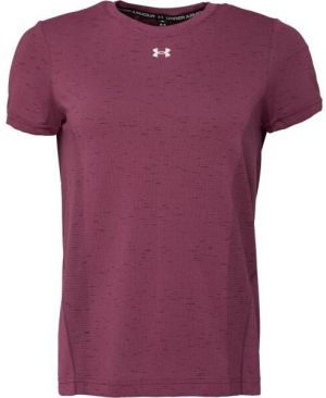 Under Armour VANISH SEAMLESS LOOSE Dámske tričko, vínová, veľkosť