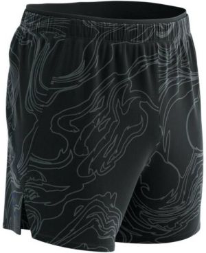 Compressport PERFORMANCE SHORT M AURORA Pánske bežecké šortky, čierna, veľkosť