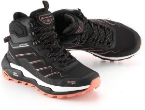 ALPINE PRO VERNIA MID Dámska outdoorová obuv, čierna, veľkosť