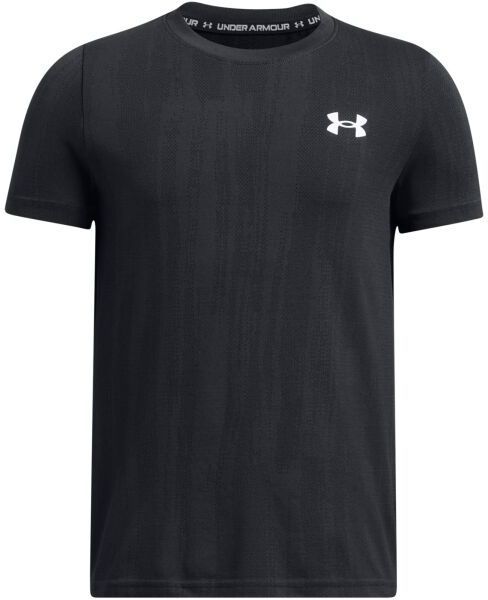 Under Armour VANISH SEAMLESS TEE Chlapčenské tréningové tričko, čierna, veľkosť M