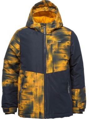 LOAP CUPRA Detská lyžiarska bunda, čierna, veľkosť 146-152