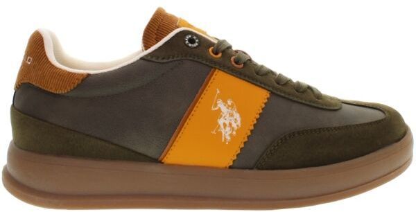 U.S. POLO ASSN. CAMPY Pánske tenisky, khaki, veľkosť