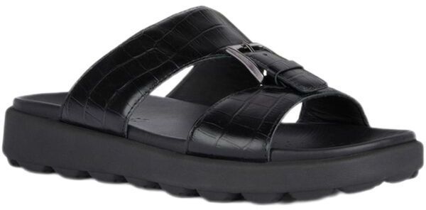 Geox U SPHERICA Pánske šľapky, čierna, veľkosť