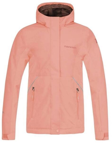 Hannah VALA JR Dievčenská lyžiarska bunda, lososová, veľkosť 146-152