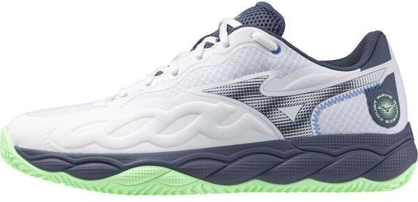 Mizuno WAVE ENFORCE COURT CC Pánska tenisová obuv, biela, veľkosť 42.5
