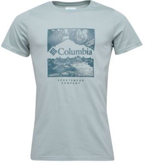 Columbia CSC SEASONAL LOGO TEE Pánske tričko, svetlomodrá, veľkosť