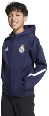 adidas REAL MADRID ANTHEM JACKET Y Detská bunda, tmavo modrá, veľkosť