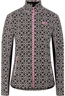 KARI TRAA THALENA Dámska flísová mikina, čierna, veľkosť