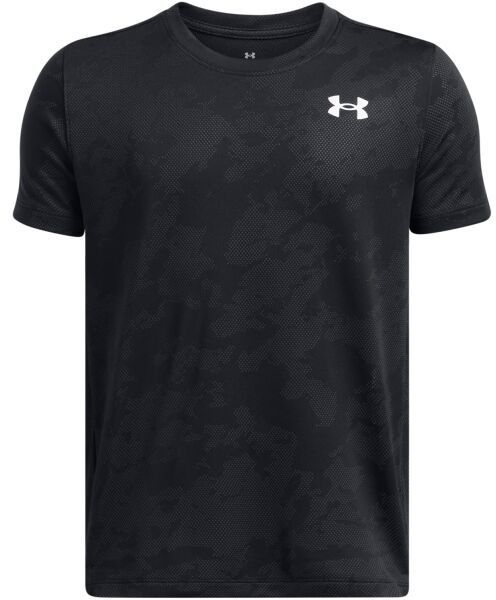 Under Armour TECH VENT JACQUARD TEE Chlapčenské športové tričko, čierna, veľkosť S