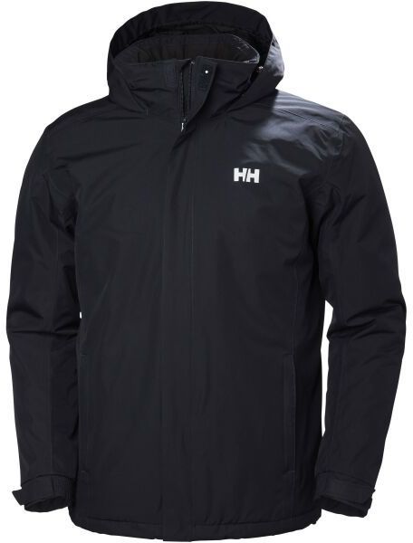Helly Hansen DUBLINER INSULATED Pánska lyžiarska bunda, čierna, veľkosť