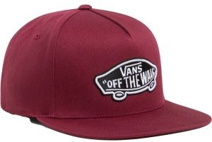 Vans CLASSIC SNAPBACK Pánska šiltovka, vínová, veľkosť UNI