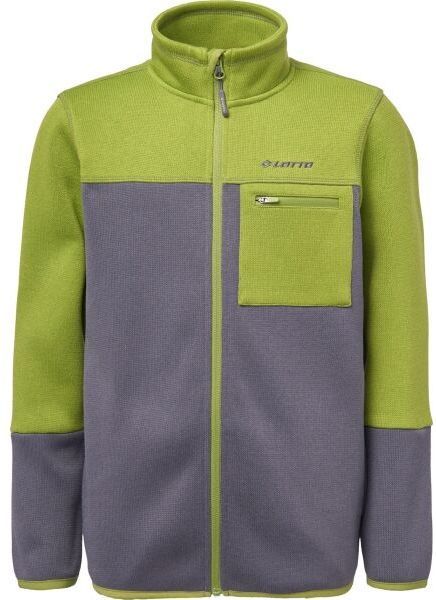 Lotto ARLIE Detská mikina sveterového vzhľadu, svetlo zelená, veľkosť 128-134