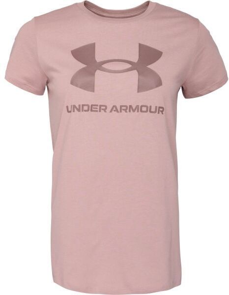 Under Armour LIVE SPORTSTYLE GRAPHIC SS Dámske tričko, ružová, veľkosť