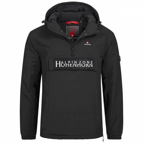HOHENHORN ALLESSO Pánska zimná bunda, čierna, veľkosť