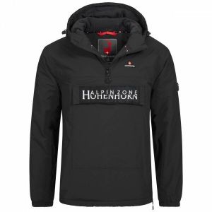 HOHENHORN ALLESSO Pánska zimná bunda, čierna, veľkosť