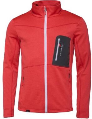 TRIMM MICRON Pánska mikina, červená, veľkosť