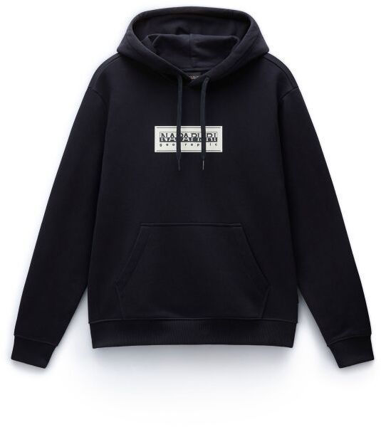 Napapijri B-BOX LOGO Pánska mikina, čierna, veľkosť