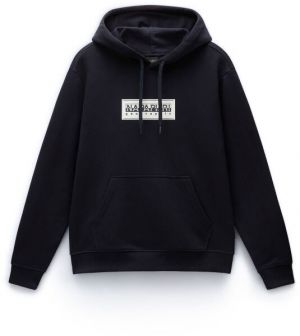 Napapijri B-BOX LOGO Pánska mikina, čierna, veľkosť