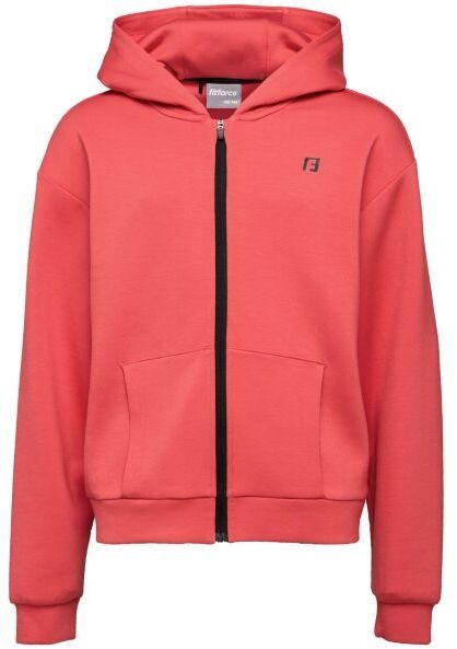 Fitforce TOUTOUNE Dievčenská mikina, lososová, veľkosť 164-170