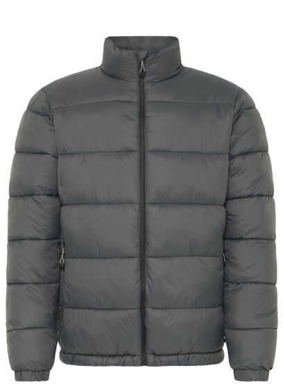 BLEND BHEIDEN JACKET WITH STAND Pánska zateplená bunda, tmavo sivá, veľkosť