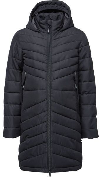 Lotto LYRICA Dievčenský prešívaný zimný kabát, čierna, veľkosť 128-134