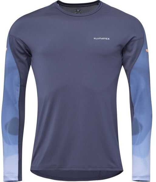 Klimatex BEKELE Pánske performance tričko s dlhým rukávom, tmavo modrá, veľkosť