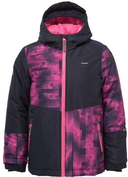 LOAP CUPRA Detská lyžiarska bunda, čierna, veľkosť 122-128