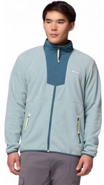 Columbia SEQUOIA GROVE FULL ZIP FLEECE Pánska flísová mikina, svetlomodrá, veľkosť