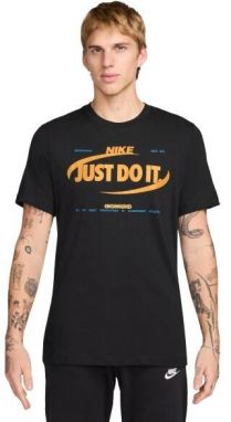 Nike M NSW TEE 6MO JDI FAHO25 Pánske tričko, čierna, veľkosť